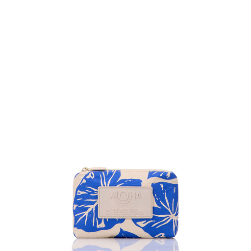 Aloha Collection Kalo Mini Pouch, Cobalt Aloha Collection