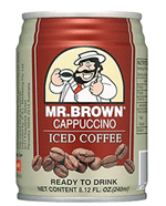 Mr. Brown Cappuccino Iced Coffee 8.12 oz - Food - Leilanis Attic