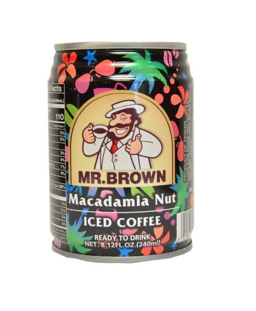 Mr. Brown Macadamia Nut Iced Coffee 8.12 oz - Food - Leilanis Attic