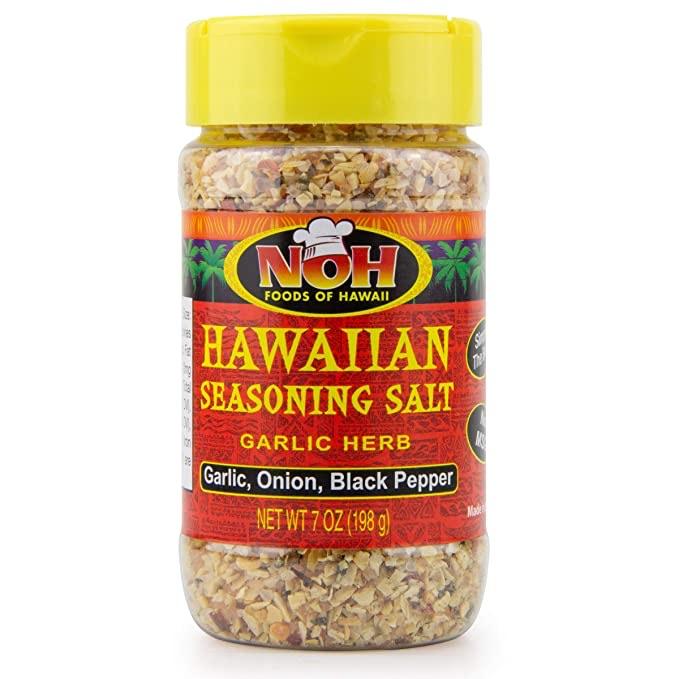 NOH Hawaiian Seasoning Salt Garlic Herb 7oz - Food - Leilanis Attic