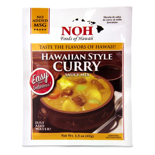 NOH Hawaiian Style Curry Sauce Mix, 1.5 oz - Food - Leilanis Attic
