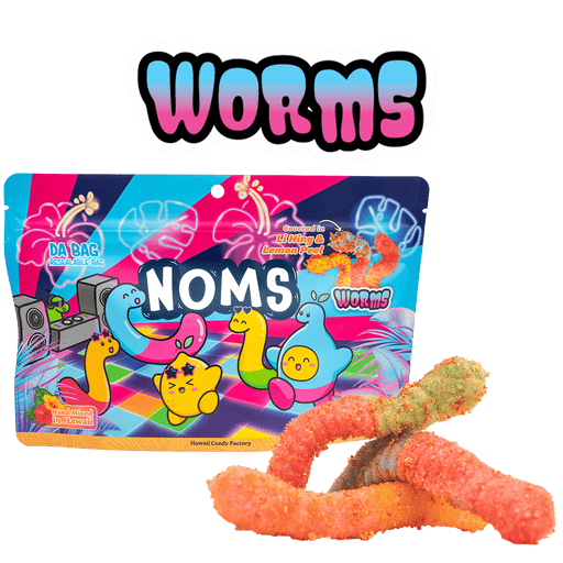 Noms Gummi Worms Bag - Leilanis Attic