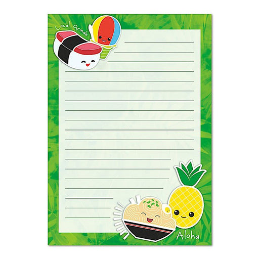Notepad 50 Sheet - Local Grindz - Note book - Leilanis Attic