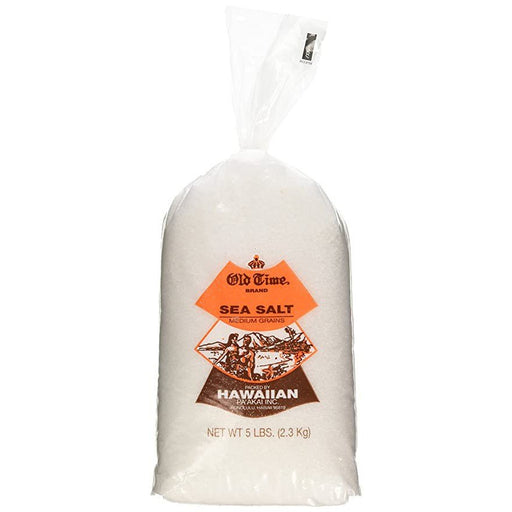 Old Time Hawaiian Sea Salt 5 LB (Medium Grain) - Food - Leilanis Attic