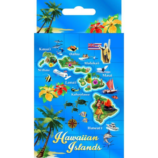 Playing Cards, Hawaiian Isles Map - Toys - Leilanis Attic