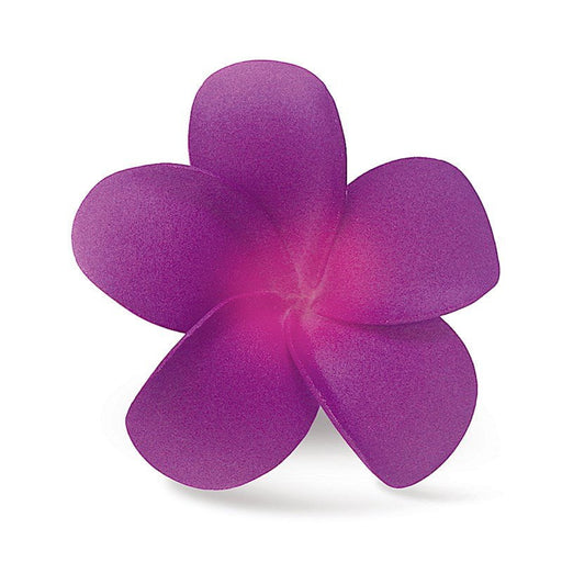 Plumeria Foam Hair Clip, Purple & Pink - Hair Accessories - Leilanis Attic