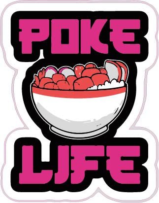 Poke Life Sticker - sticker - Leilanis Attic