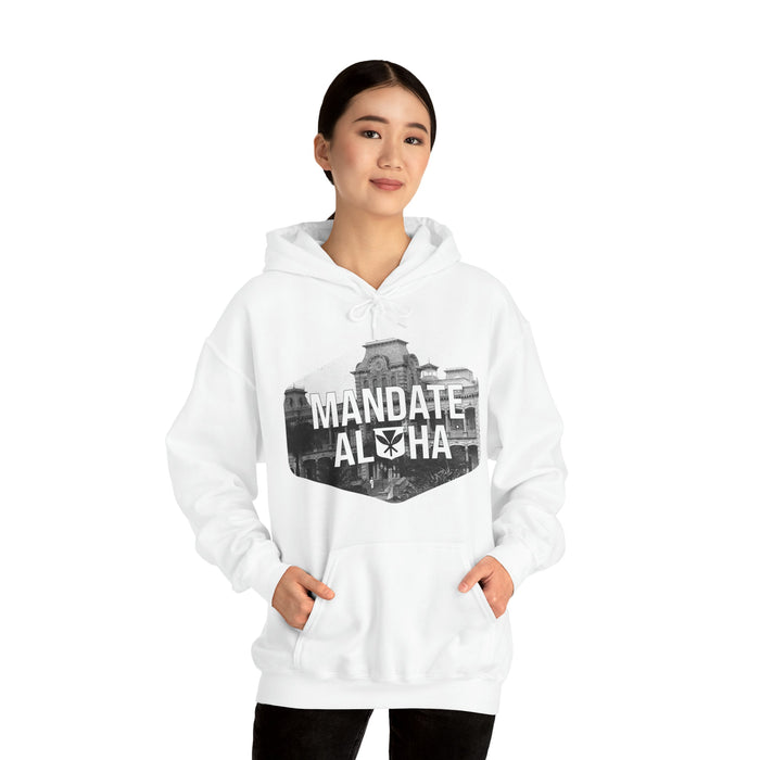 Mandate Aloha Palace Hoodie - Unisex - Hoodie - Leilanis Attic