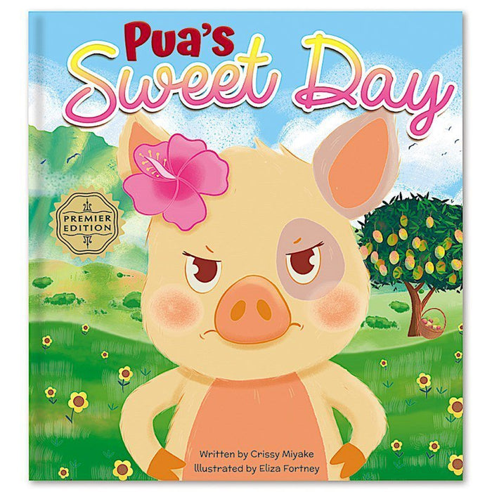 "Pua's Sweet Day" Children's Book (Hardcover) - Book - Leilanis Attic