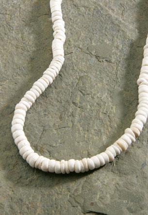 Puka Shell Necklace Small - White - Accessories - Leilanis Attic