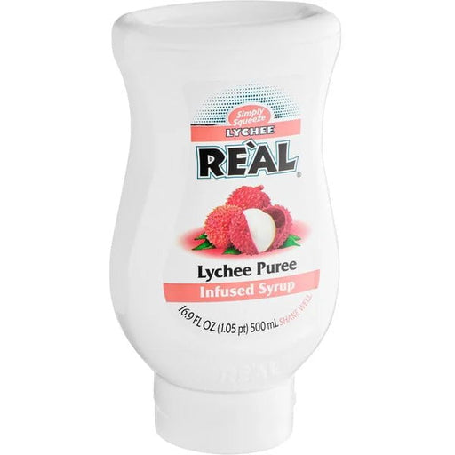 Re'al 16.9 fl. oz. Lychee Puree Infused Syrup - syrup - Leilanis Attic