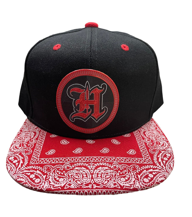 Red H Spear Snapback Hat - Leilanis Attic