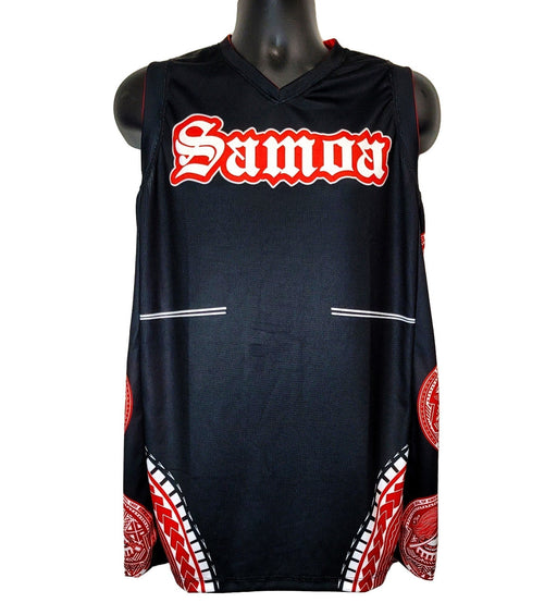 Samoa Sublimated Basketball Jersey - Basketball Uniforms - Leilanis Attic