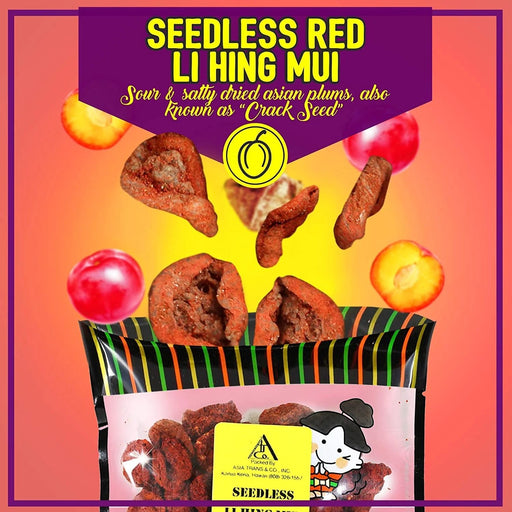 Seedless Li Hing Mui Red - Food - Leilanis Attic