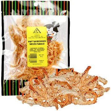 Shredded Dried Squid Hot 1oz - Food - Leilanis Attic