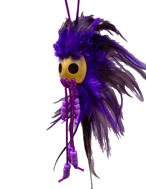 Small IkaIka Warrior Helmet, Purple - Car Accessories - Leilanis Attic