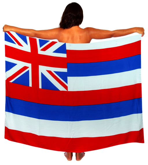 Standard Size Pareo - Hawaiian State Flag - Pareo - Leilanis Attic