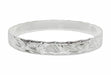 Sterling Silver 10mm Bamboo Cut-Out Edge Bangle - Jewelry - Leilanis Attic
