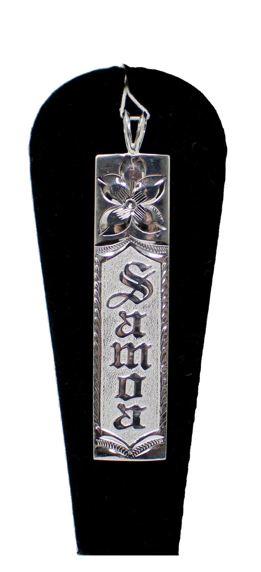 Sterling Silver 18mm Samoa Pendant - Jewelry - Leilanis Attic