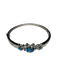 Sterling Silver Blue Opal Honu Bracelet - Jewelry - Leilanis Attic