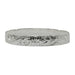 Sterling Silver Raised “Aloha” Cut-Out Edge Bangle 10mm - Jewelry - Leilanis Attic