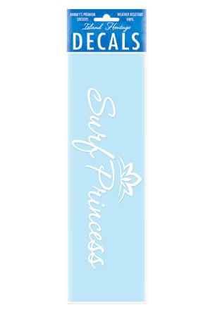 Surf Princess Decal - sticker - Leilanis Attic
