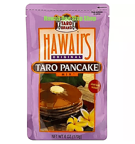 Taro Brand Hawaii's Original Taro Pancake Mix 6oz - Food - Leilanis Attic