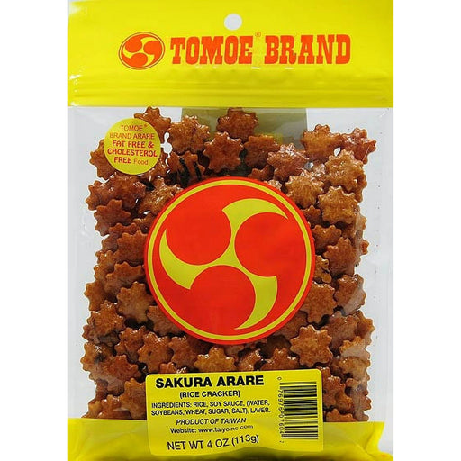 Tomoe Brand Sakura Arare Rice Crackers 4oz - Food - Leilanis Attic