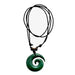 Tribal Faux Jade Pendant Necklace - Jewelry - Leilanis Attic