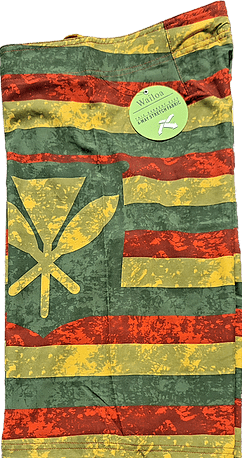 Wailoa “Kanaka Flag” Board Shorts - Board Shorts - Mens - Leilanis Attic