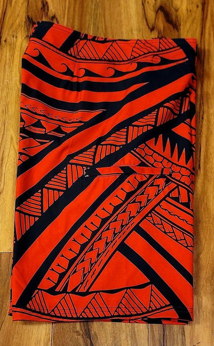 Wailoa “Red Tribal” Board Shorts - Board Shorts - Mens - Leilanis Attic