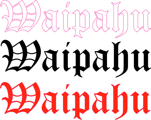 Waipahu Sticker - sticker - Leilanis Attic