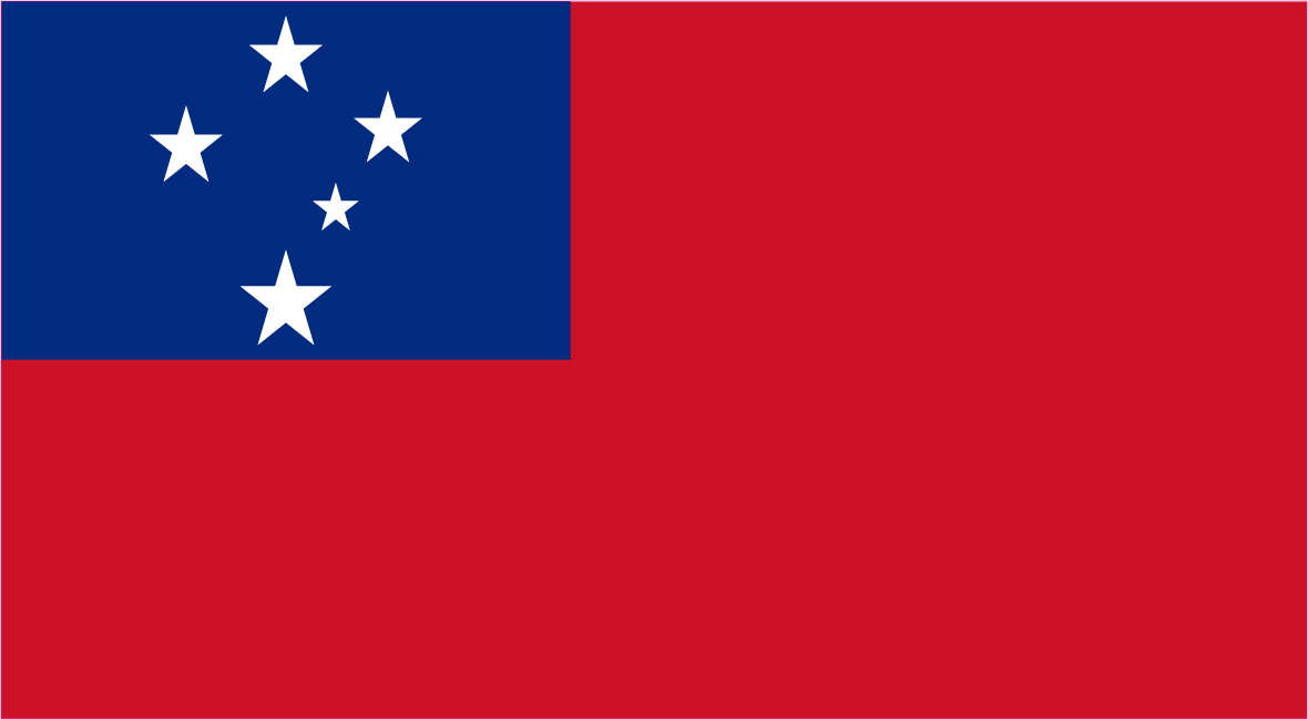 Western Samoa Flag Sticker - sticker - Leilanis Attic