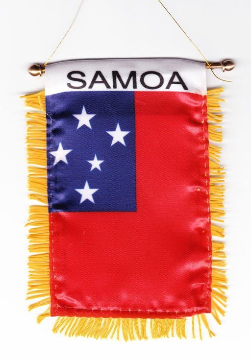 Western Samoa Mini Banner Flag 3x5 - Flag - Leilanis Attic