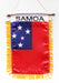 Western Samoa Mini Banner Flag 3x5 - Flag - Leilanis Attic