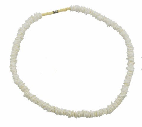 White Rose Clam Shell Necklaces - Necklace - Leilanis Attic