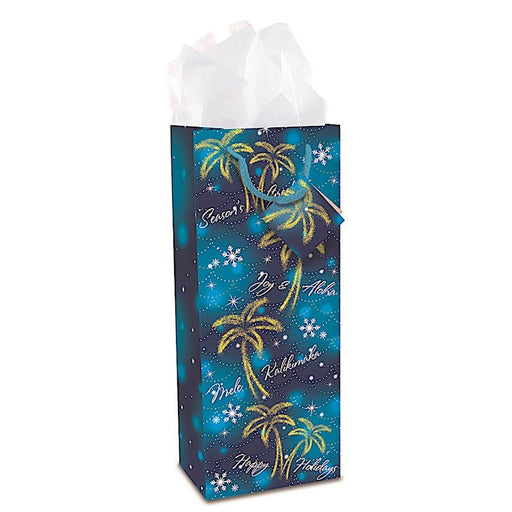 Wine Gift Bag "Joyful Palms" - Gift Bag - Leilanis Attic