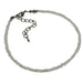 DK Hawaiian Collection Jewelry 2-3MM White Clam Shell Bracelet/Anklet