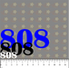 808 Sticker - Leilanis Attic