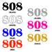 808 Sticker - Leilanis Attic
