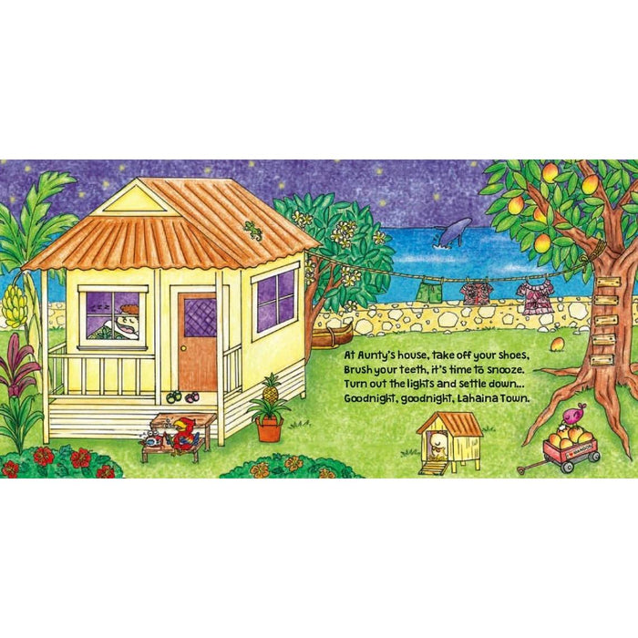 Hautree Books Book Goodnight, Goodnight, Lahaina Town - Board Book