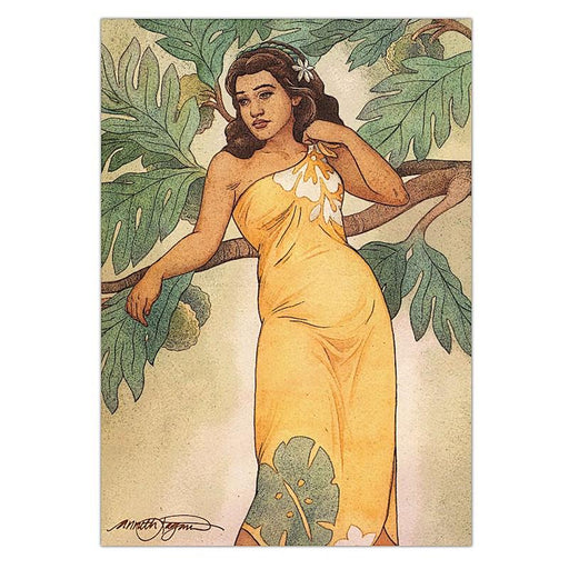 Madden Greeting Card Greeting Card, "Tropical Maiden"