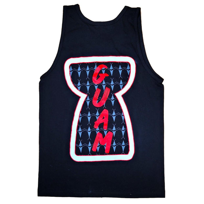 Leilanis Attic Shirts & Tops S Guam Latte Stone Dolphin Men's Tank Top