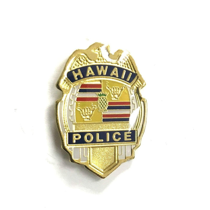 KC Hawaii Pin Hawaii Police Badge Pin