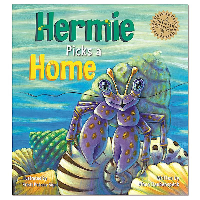 Madden Book "Hermie Pick A Home" Children's Book (Hardcover)