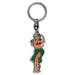 KC Hawaii Keychain Hula Girl Metal Keychain