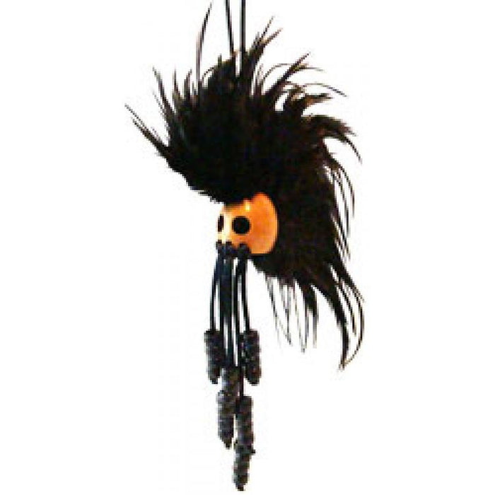 Ikaika Hawaiian Warrior Helmet 1" - Black - Helmet