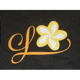 Leilanis Attic Tank - Mens "Spreading Aloha" Unisex Jersey Black Tank Top