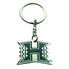 KC Hawaii Keychain UH Logo Keychain