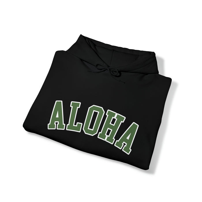 Aloha Collegiate Green Unisex - Hoodie - Leilanis Attic